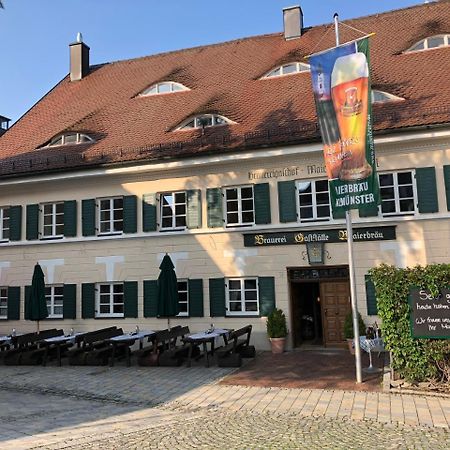 Brauereigasthof Und Hotel Maierbraeu Altomünster Exterior foto